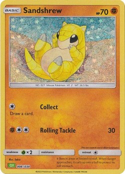 Carte Pokémon: Sandshrew