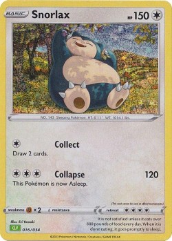 Carte Pokémon: Snorlax