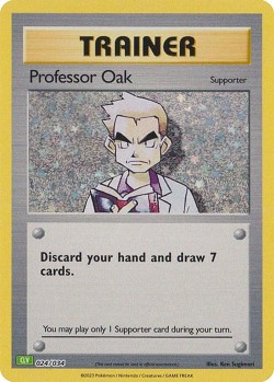 Carte Pokémon: Professor Oak