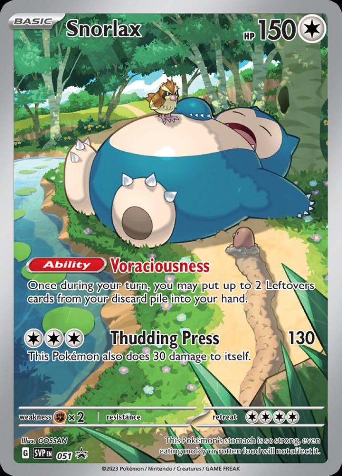 Carte Pokémon: Snorlax [Ronflex]