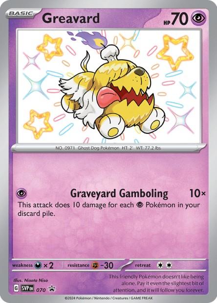 Carte Pokémon: Greavard [Toutombe]