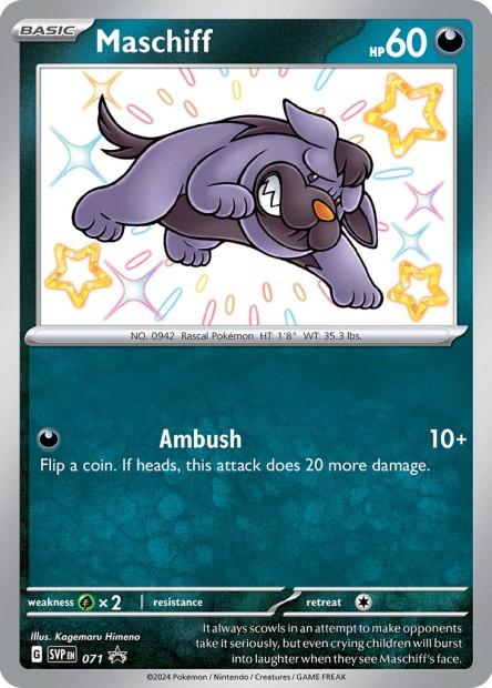 Carte Pokémon: Maschiff [Grondogue]