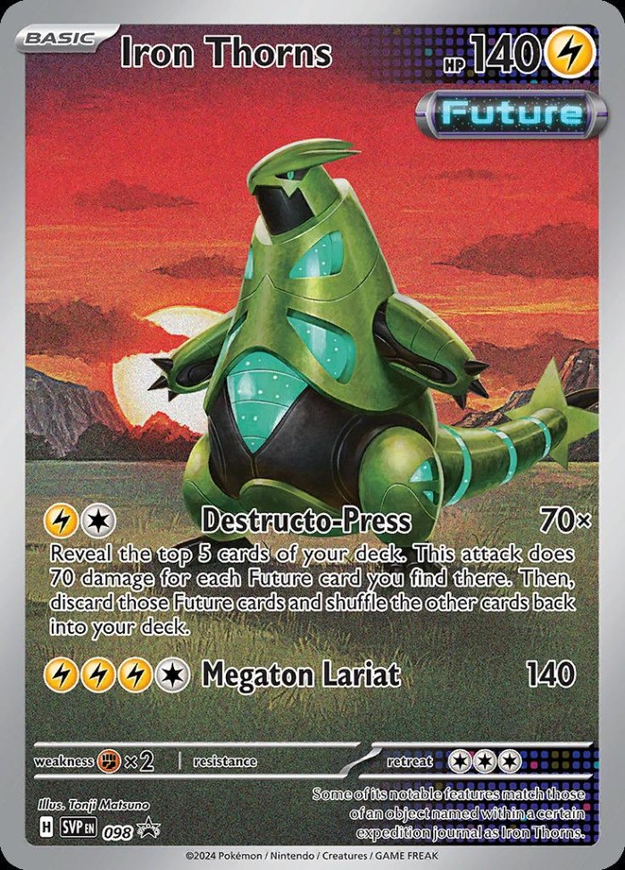 Carte Pokémon: Iron Thorns [Épine-de-Fer]