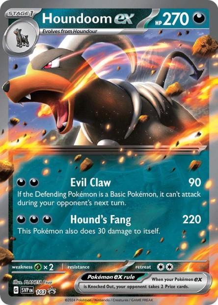 Carte Pokémon: Houndoom ex [Démolosse ex]