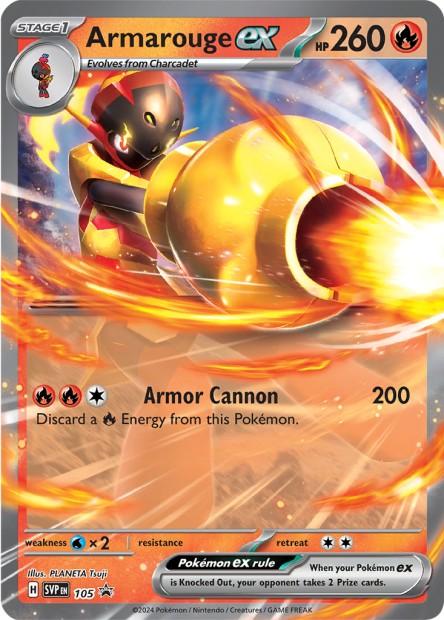 Carte Pokémon: Armarouge ex [Carmadura ex]