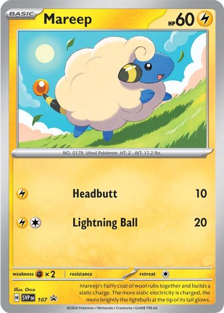 Carte Pokémon: Mareep [Wattouat]