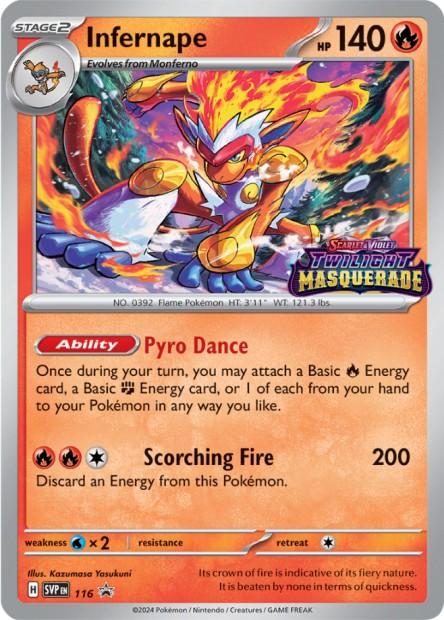 Carte Pokémon: Infernape [Simiabraz]