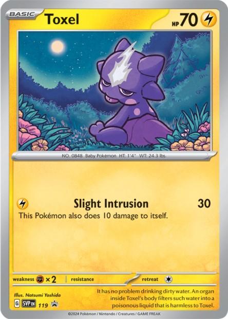 Carte Pokémon: Toxel [Toxizap]