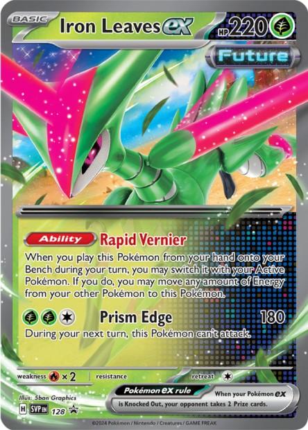 Carte Pokémon: Iron Leaves ex [Vert-de-Fer ex]