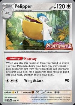 Carte Pokémon: Pelipper