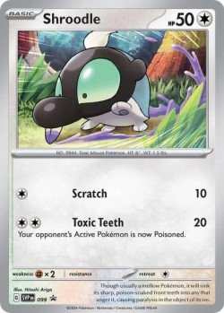 Carte Pokémon: Shroodle