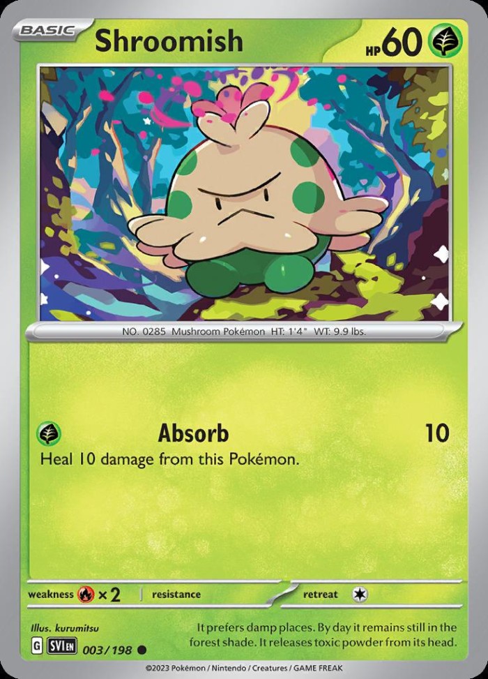 Carte Pokémon: Shroomish [Balignon]