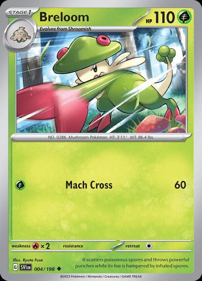 Carte Pokémon: Breloom [Chapignon]