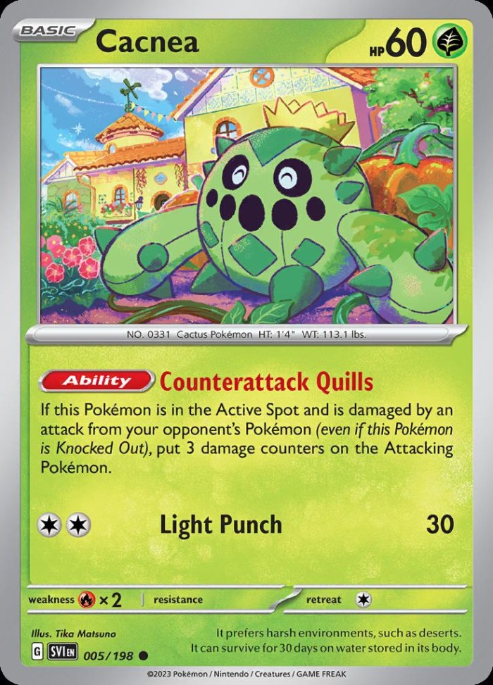 Carte Pokémon: Cacnea [Cacnea]