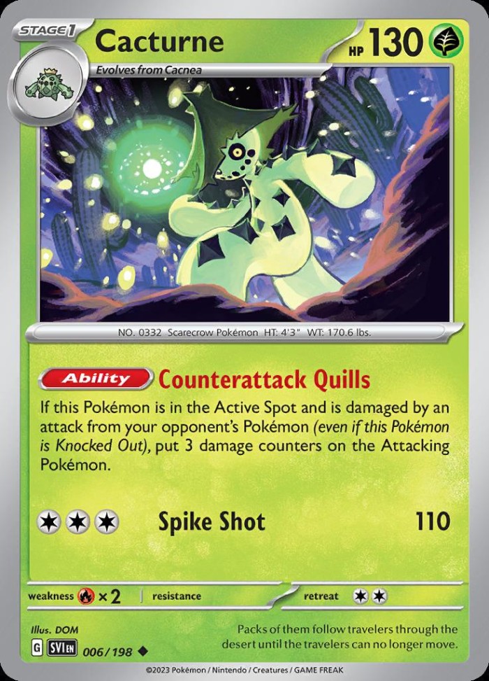 Carte Pokémon: Cacturne [Cacturne]