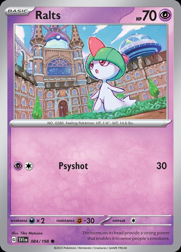 Carte Pokémon: Ralts [Tarsal]