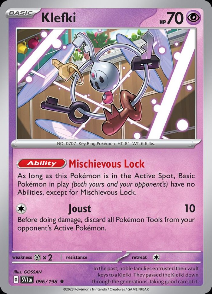 Carte Pokémon: Klefki [Trousselin]