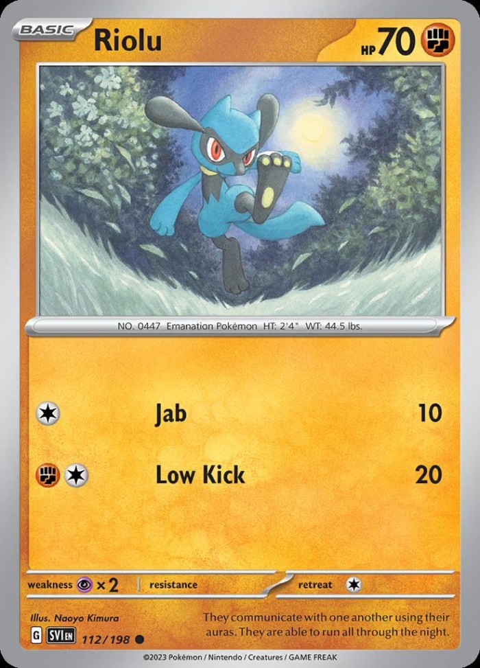 Carte Pokémon: Riolu [Riolu]