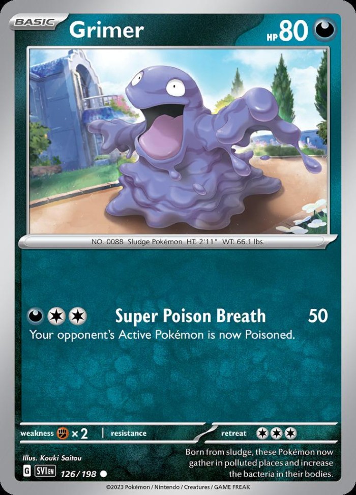 Carte Pokémon: Grimer [Tadmorv]