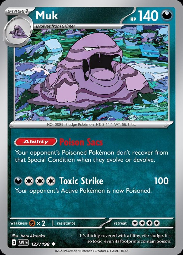 Carte Pokémon: Muk [Grotadmorv]