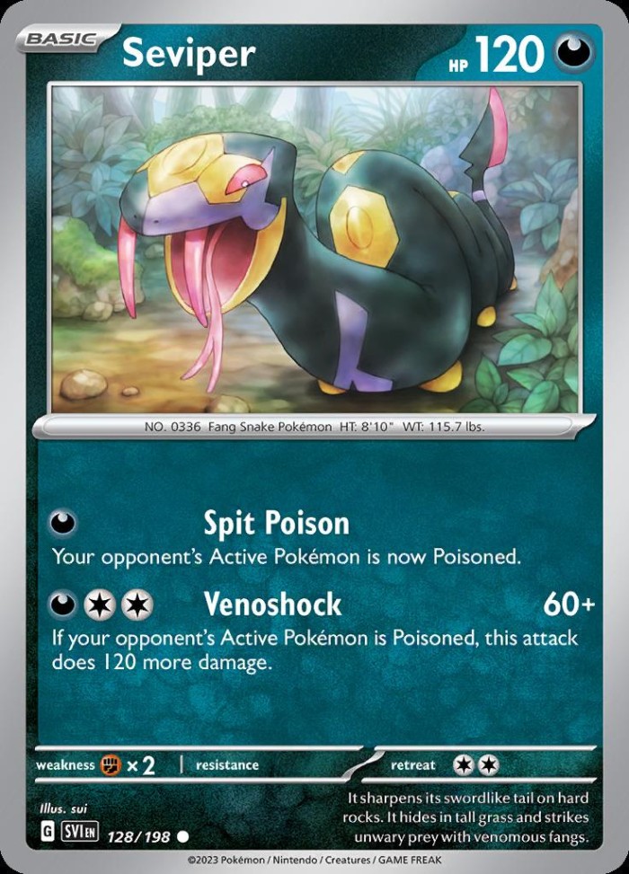 Carte Pokémon: Seviper [Séviper]