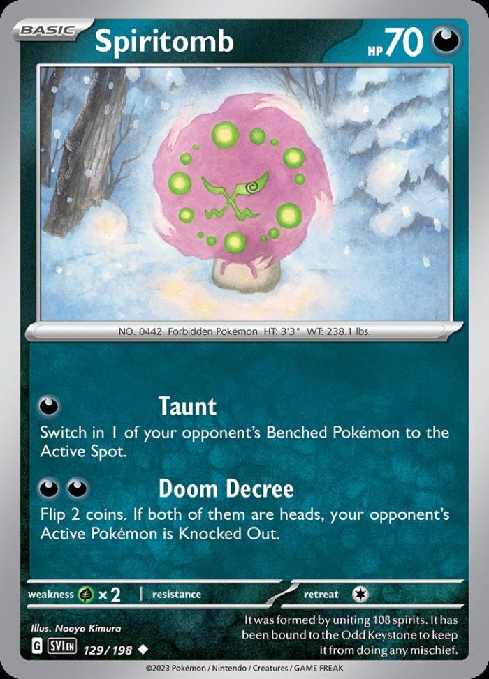 Carte Pokémon: Spiritomb [Spiritomb]