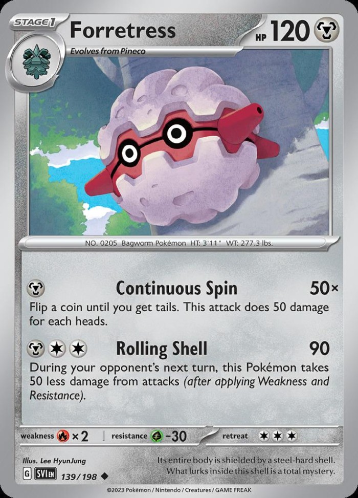 Carte Pokémon: Forretress [Foretress]