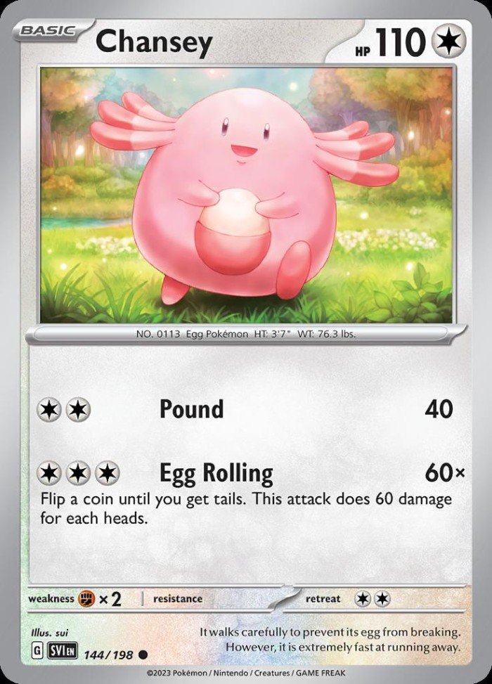 Carte Pokémon: Chansey [Leveinard]