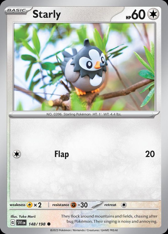 Carte Pokémon: Starly [Étourmi]