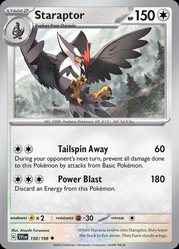 Carte Pokémon: Staraptor [Étouraptor]