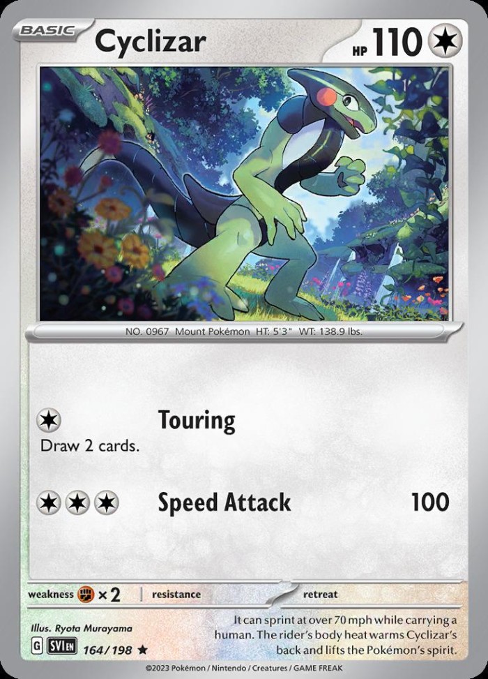 Carte Pokémon: Cyclizar [Motorizard]