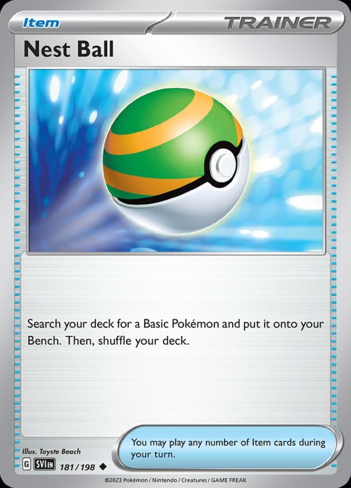 Carte Pokémon: Nest Ball [Faiblo Ball]