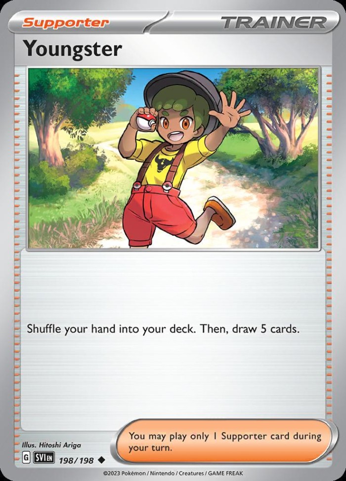 Carte Pokémon: Youngster [Gamin]