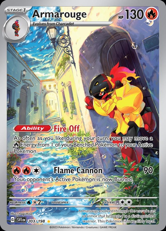 Carte Pokémon: Armarouge [Carmadura]