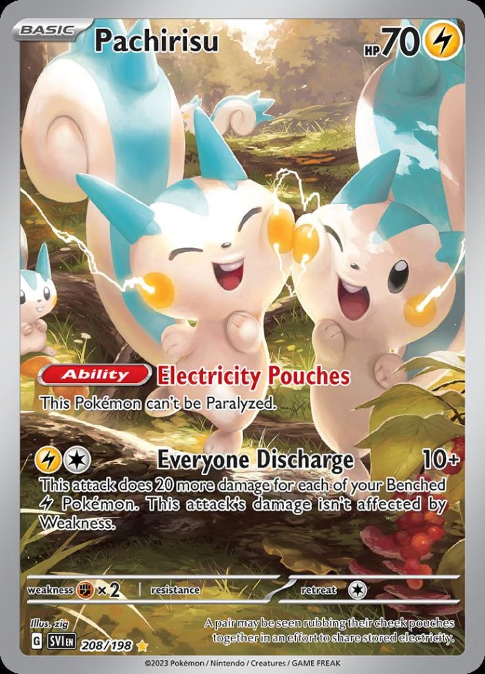 Carte Pokémon: Pachirisu [Pachirisu]