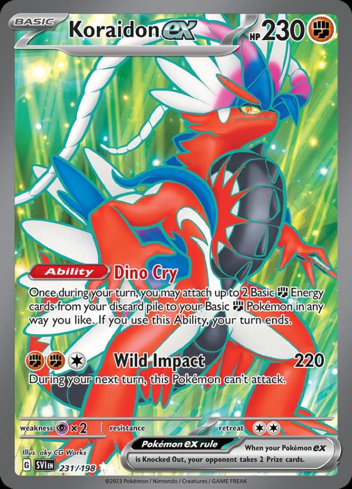 Carte Pokémon: Koraidon ex [Koraidon ex]