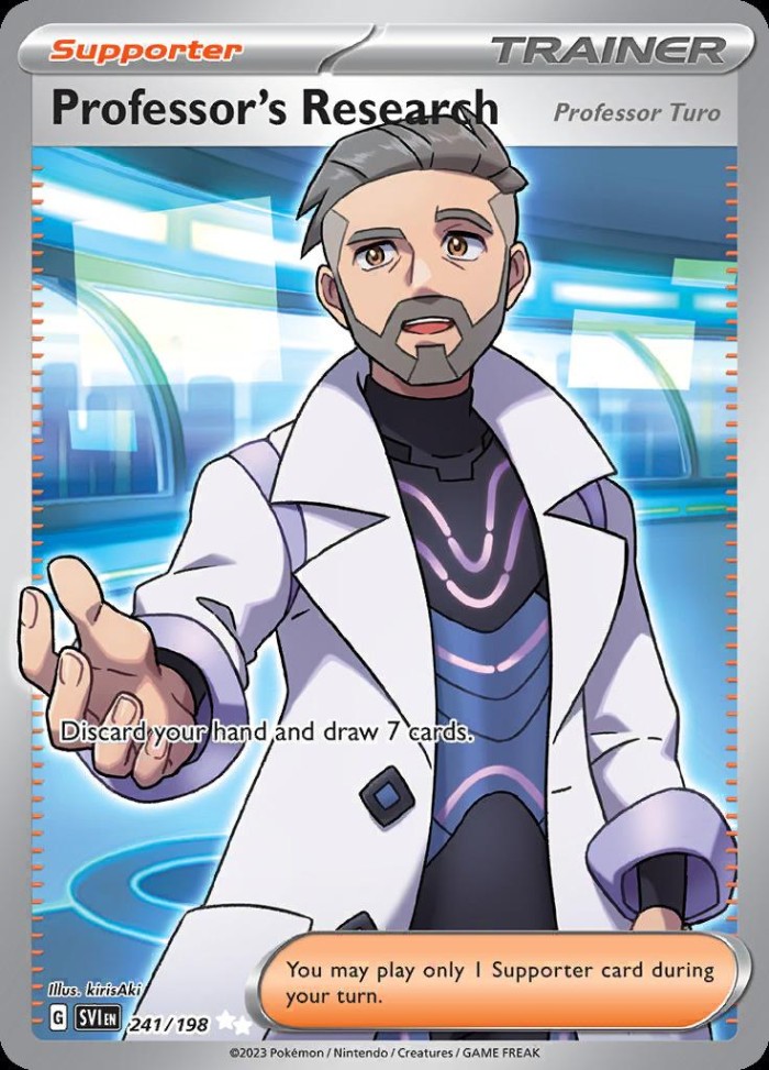 Carte Pokémon: Professor's Research [Recherches Professorales]