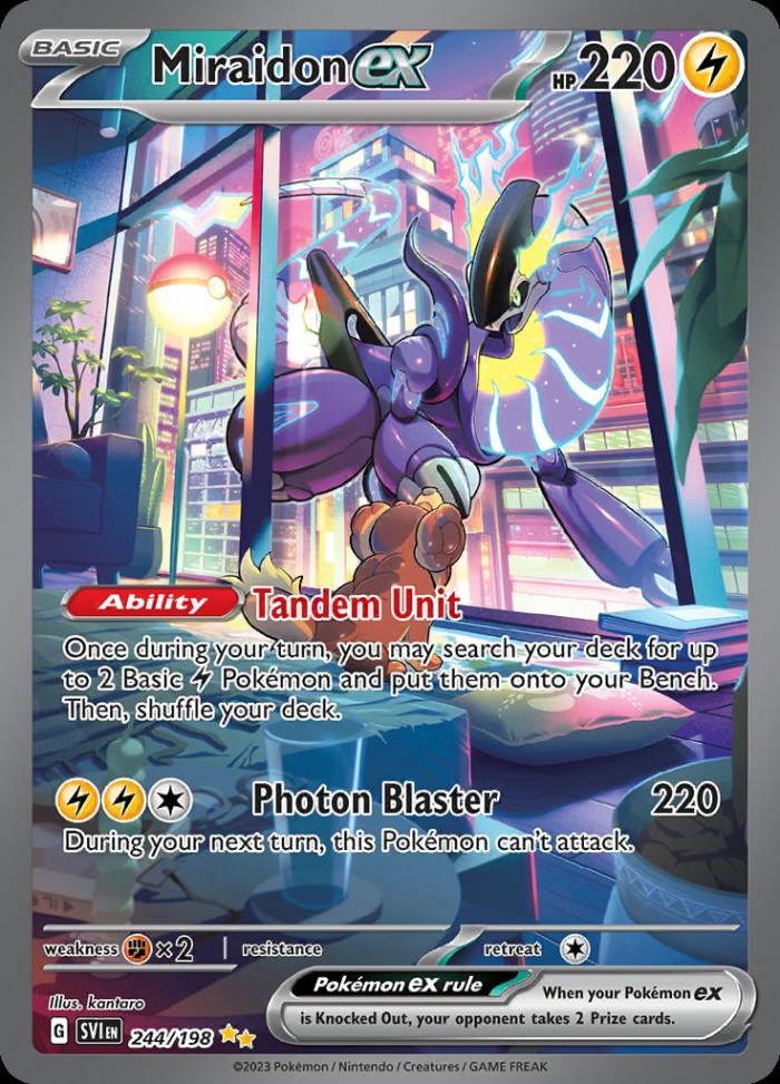 Carte Pokémon: Miraidon ex [Miraidon ex]