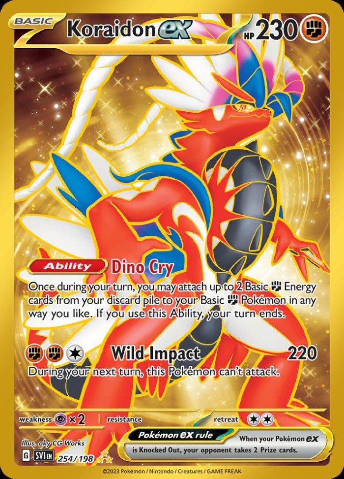 Carte Pokémon: Koraidon ex [Koraidon ex]