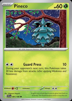 Carte Pokémon: Pineco