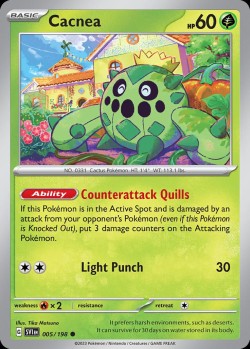 Carte Pokémon: Cacnea