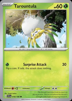 Carte Pokémon: Tarountula