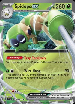 Carte Pokémon: Spidops ex