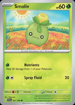 Carte Pokémon: Smoliv