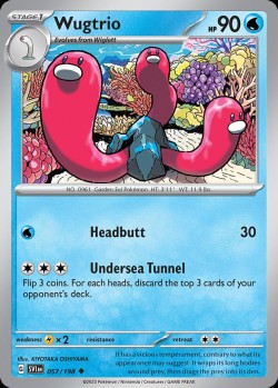 Carte Pokémon: Wugtrio