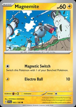 Carte Pokémon: Magnemite