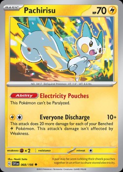 Carte Pokémon: Pachirisu