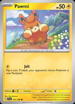 Carte Pokémon: Pawmi