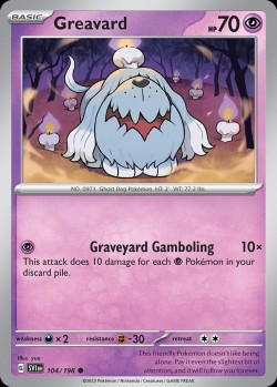 Carte Pokémon: Greavard