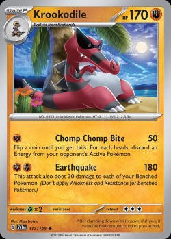 Carte Pokémon: Krookodile